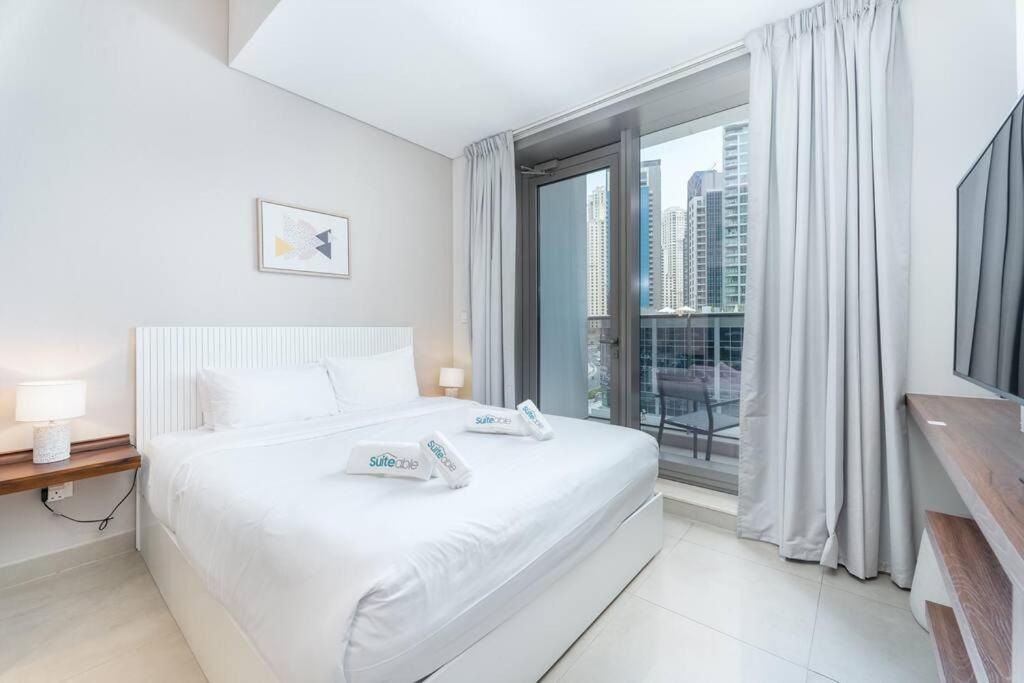 Cozy Studio In Sparkle Tower Jbr By Suiteable Dubai Dış mekan fotoğraf